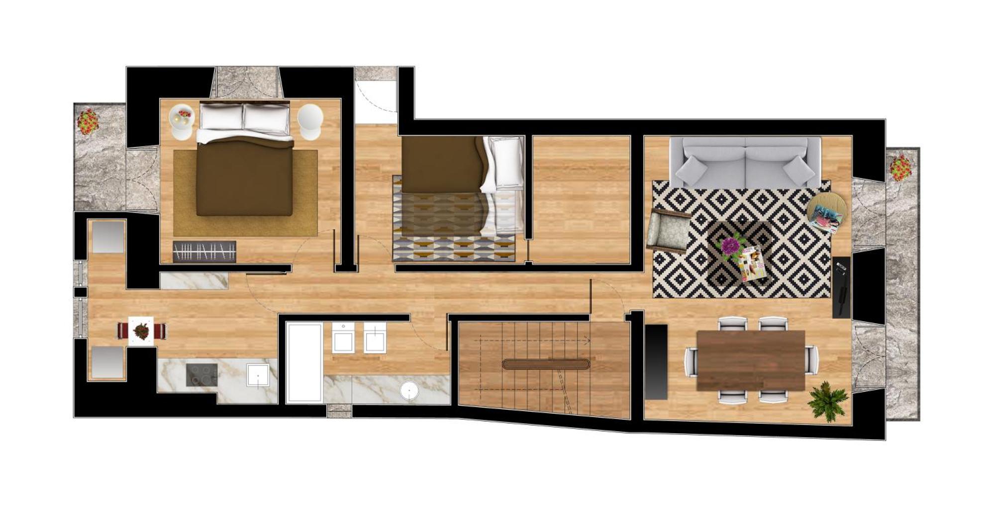 Apartamento Sm2 Romantic By The Gardens Pr Real & Bairro Alto *